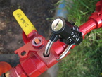 Picture of fire hydrant water hook-up